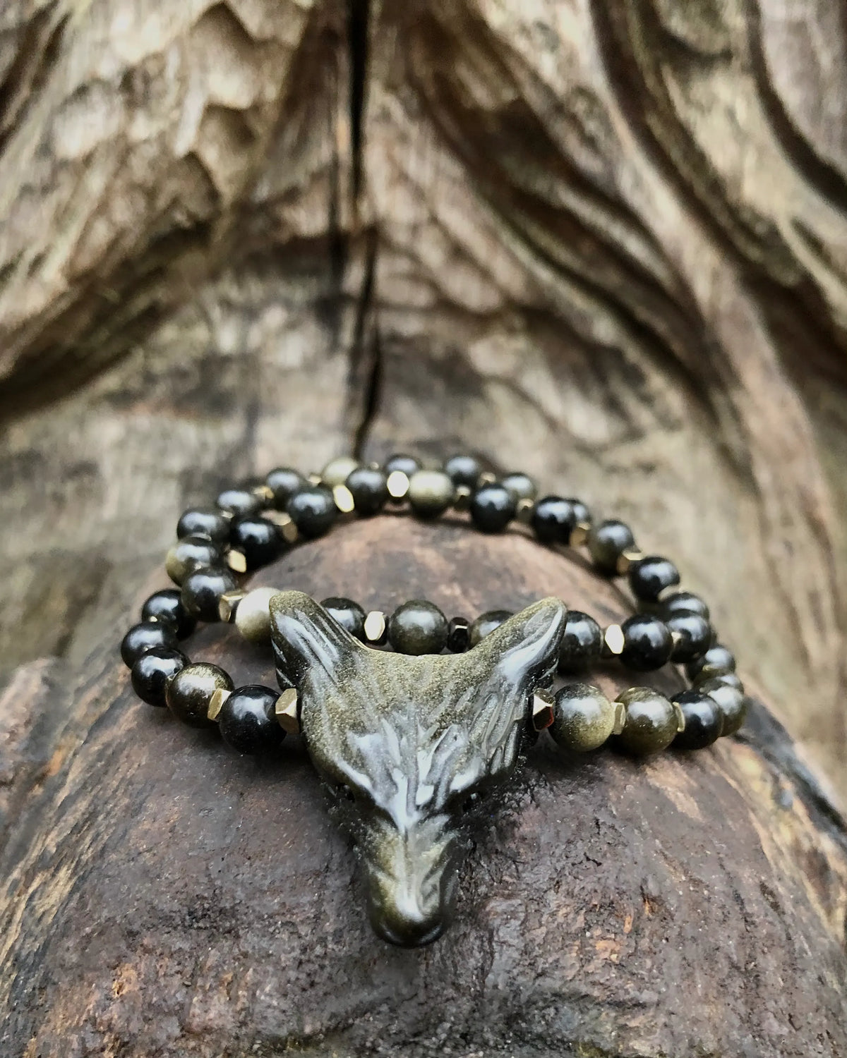 Loup Sahana Spirit - bracelets pierres naturelles artisanaux France